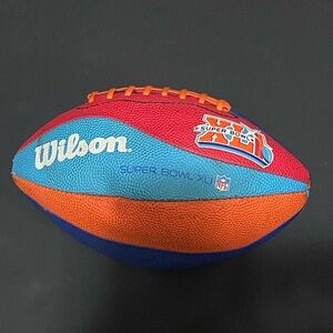Super Bowl XLI Wilson Multi Color Football